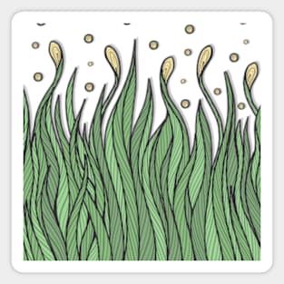 Dancing Grass Magnet